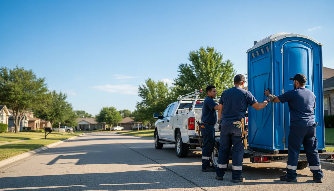 Portable Toilet Rental in Pineville, PA near me